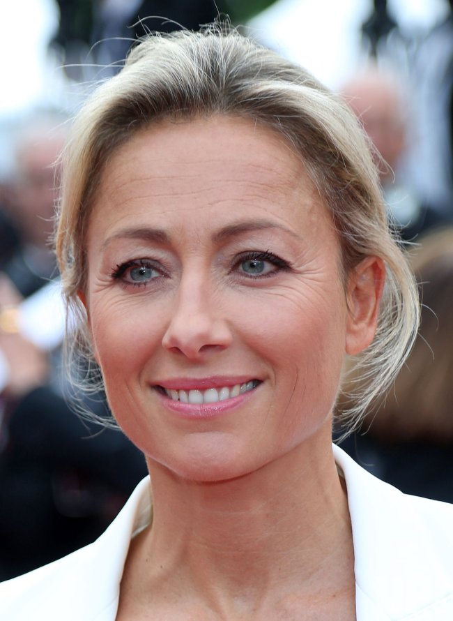 Anne-Sophie Lapix attends the Cannes Film Festival